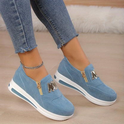 📢📢53% OFF !!!⏰Women's Casual Platform Slip-on Sneakers👞