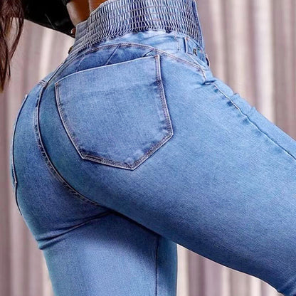 👖 60% OFF NOW! 💃 Women‘s Stretch Flare Jeans – High Waist, Body-Hugging Fit & Retro Style ✨