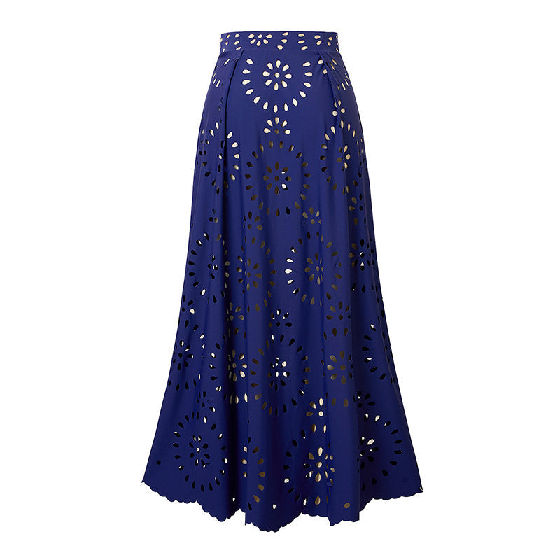 Women’s Sexy One Piece Swimsuit with Matching Swim Long Skirt