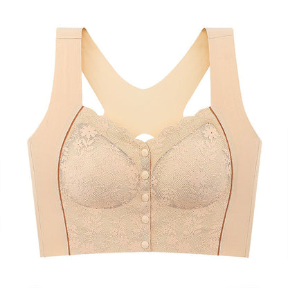 Women's Comfortable Wireless Front-Closure Bra
